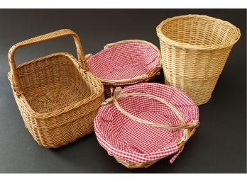 Four Assorted Baskets