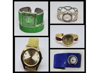 Lot Of 5 New Watches