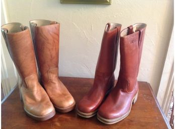 Two Pairs Dingo Boots