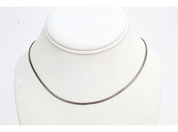 Italian Sterling Silver Chain, .135 Troy Ounces