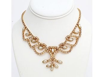 Stunning Vintage Rhinestone Necklace