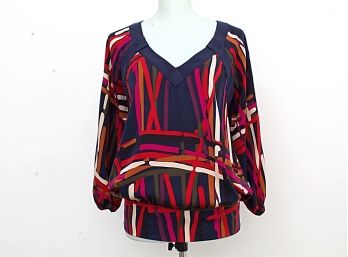 Diane Von Furstenberg Silk Top, Size 2