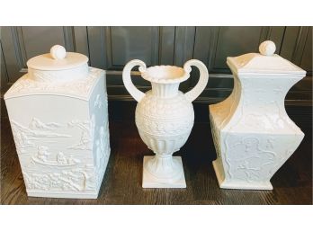 Trio Of Decorative Vessels