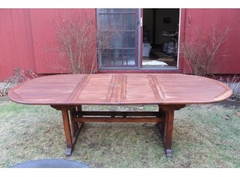 Amazing Anderson Extension Teak Table