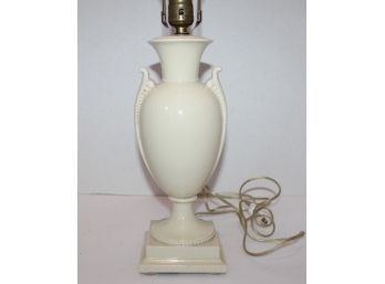 Ivory Trophy Style Lamp