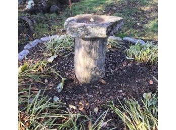 Unique Stone Birdbath