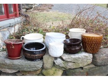 Collection Of Ceramic Pots #1