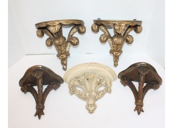 Great Collection Of Ornate Wall Shelves