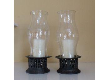 Great Pair Of Candle Holders