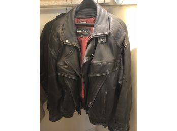 Wilsons Men's Leather Jacket - Size L