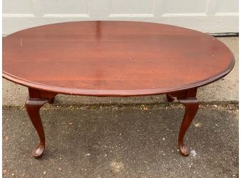 Vintage Oval Coffee Table