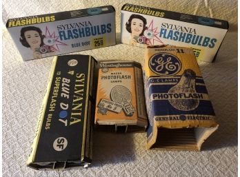 Vintage Camera Flashbulbs