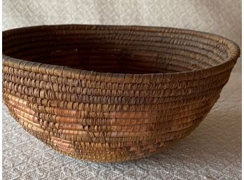 Gorgeous Early Native American Southwestern Coiled Basket