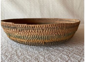 Antique Southwestern Native American Coiled Basket