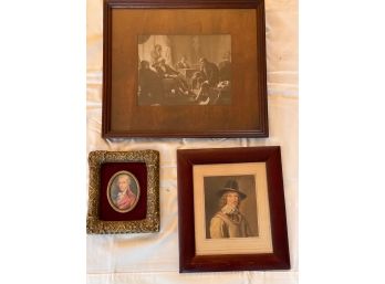 Great Collection Of Antique Framed Prints