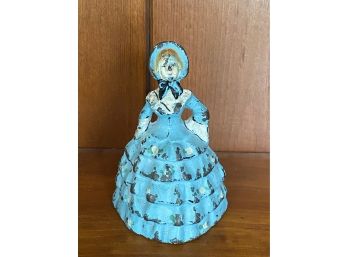 Antique 19th Century Cast Iron Southern Belle Door Stop