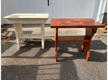 Pair Of Small Benches