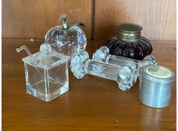 Collection Of Small Glass Items