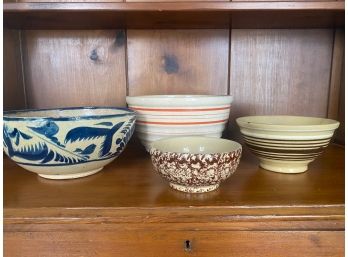 Vintage Ceramic Serving Bowls