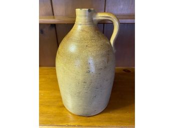 Vintage 2 Gallon Glazed Stoneware Crock