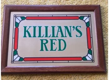 'Killian's Red' Framed Vintage Beer Sign