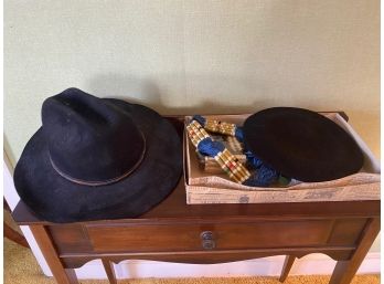 Vintage Bundle Of Men's Hats And Accessories