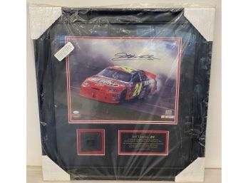 Framed Jeff Gordon Memorabilia