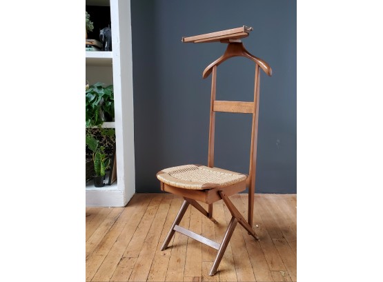 Mid Century Hans Wegner Style Valet Chair .