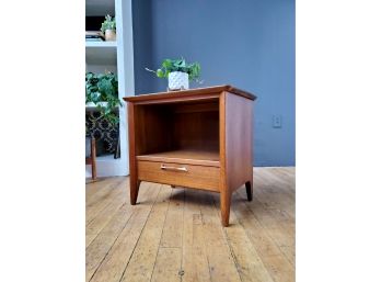 1959 Mid Century Drexel Modern Walnut Nightstand