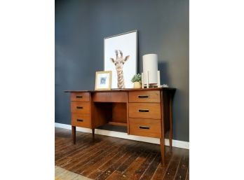 Mid Century Walnut Desk