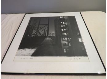 Penthouse NY City Photo Signed Joe Kelly