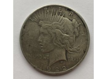 1922 Peace Dollar