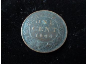 1900 Canada One Cent, Large Cent