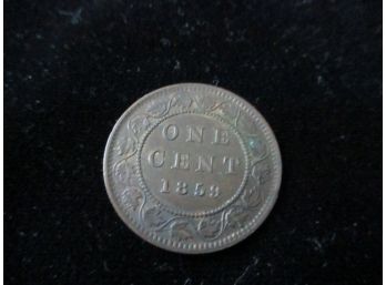 1859 Canada One Cent