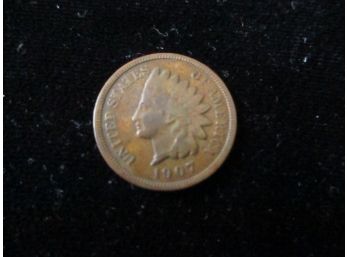 1907 U.S. Indian Head Penny