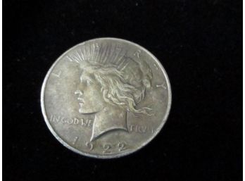 1922 P U.S. Peace Silver Dollar