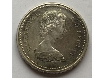 1971 Canada Silver Dollar British Columbia(1oz .999 Silver)