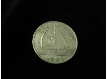 1988 Bermuda $1 Coin