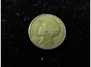 1853-1953 1 Cent Coin, Cuba