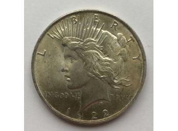 1922 Peace Dollar