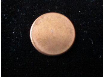 U.S. Lincoln Cent Penny, Blank Planchet