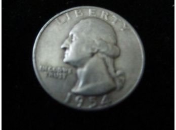 1954 P U.S. Washington Silver Quarter