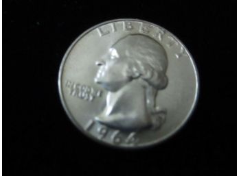 1964 P U. S. Washington Silver Quarter