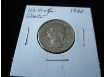 1932 P U. S. Washington Silver Quarter