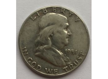 1951 Franklin Half Dollar