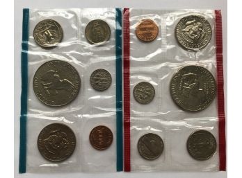 5 US Mint Uncirculated Coin Sets Dated 1977, 1978, 1979, 1980, 1981