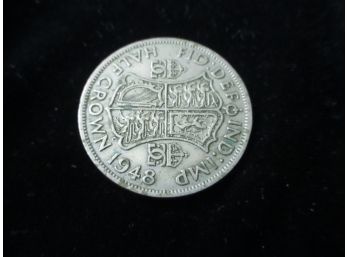 1948 Great Britain Half Crown Coin