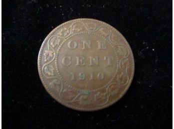 1910 Canada One Cent, Large Cent