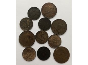 11 Foreign Coins