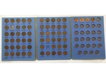 Complete Set Of 1941-1964 D Lincoln Head Cent Pennies In Whitman Book